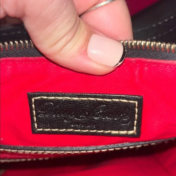 Dooney and Bourke Leather Hobo Bag - Picture 5 of 7